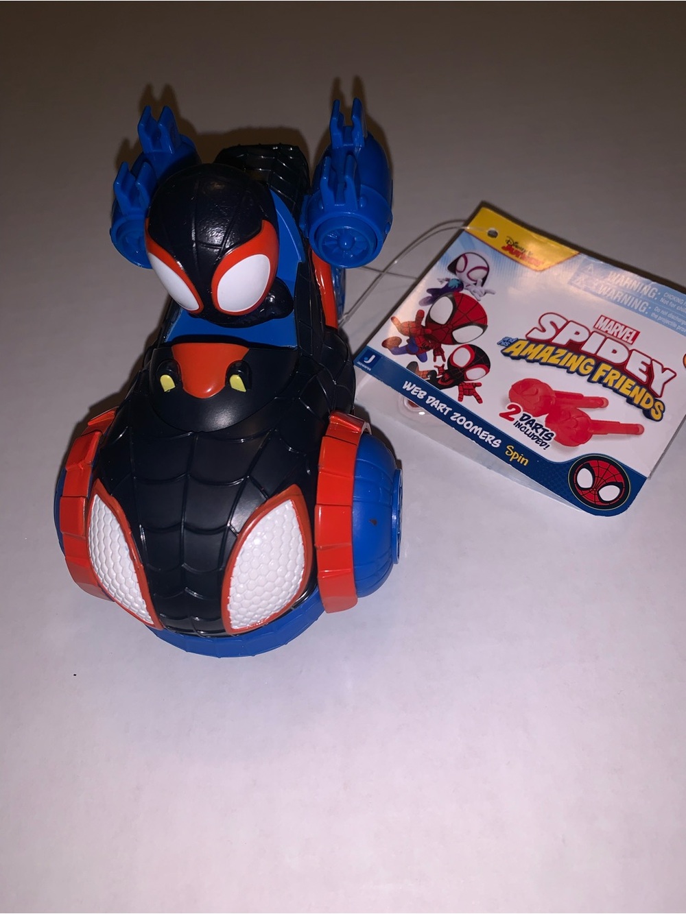 Marvel Spidey Web Racer - Black, Blue & Red